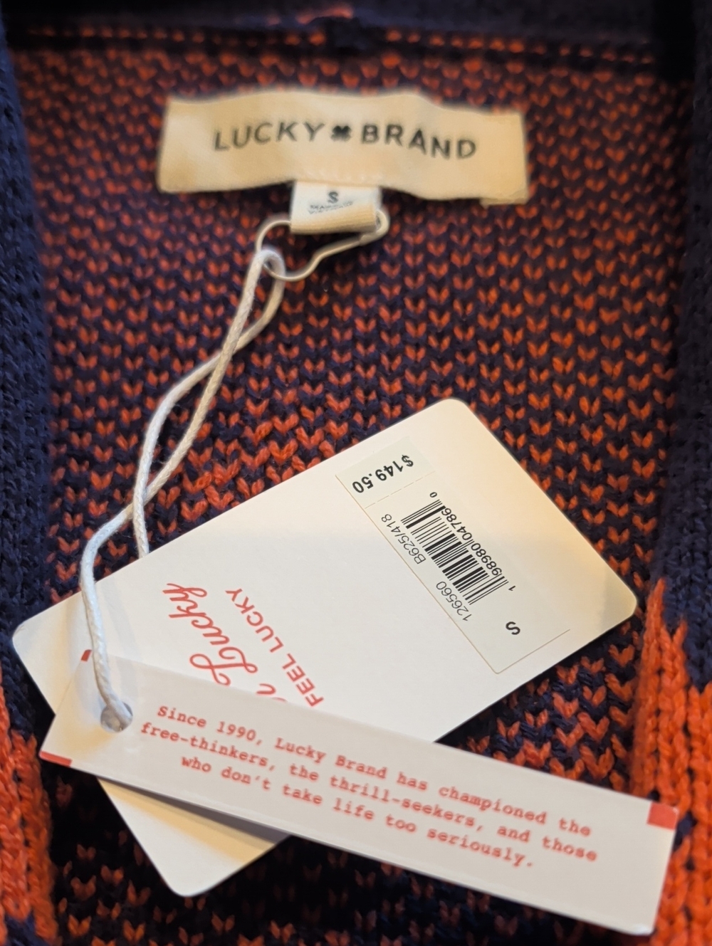 Lucky Brand Open Cardigan - Picture 3 of 5